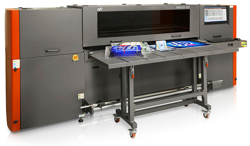 EFI H1625-SD Flatbed/Roll-fed UV Printer